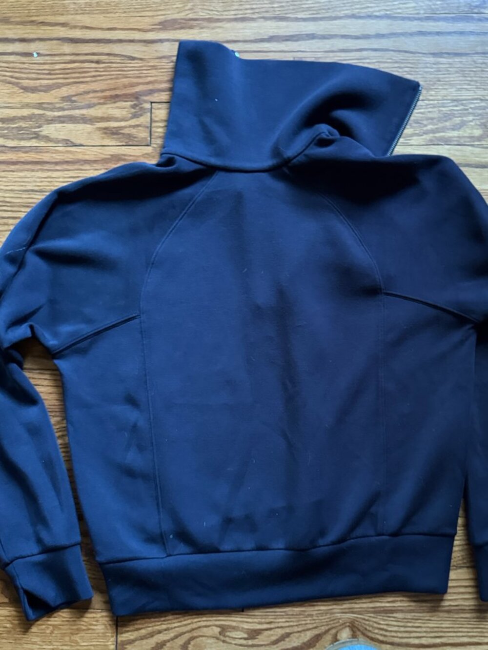 Spanx Airessentials Half Zip in Timeless Navy - Picture 3 of 4